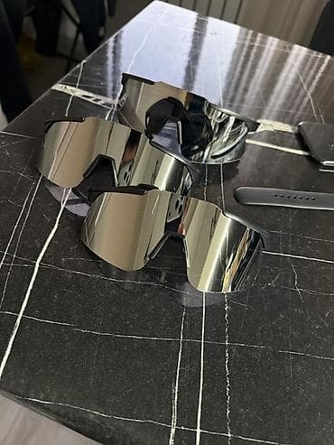 Спортивные маски‑очки с зеркальными монолинзами - Тип: защитные