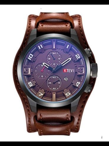 Заяви о себе с Ktevi. Массивный корпус, контрастные детали циферблата