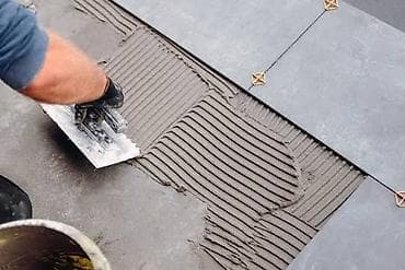 Жасалгалоочу жумуштар: Гидроизоляция иштери, Ваннадагы плиткаларды төшөө, Плиткаларды полго төшөө | Карапа плиткасы, Керамогранит плиткасы | Диагоналдуу төшөө, Тикелей төшөө, Жылдыруу менен төшөө 6 жылдан ашык тажрыйба — 1