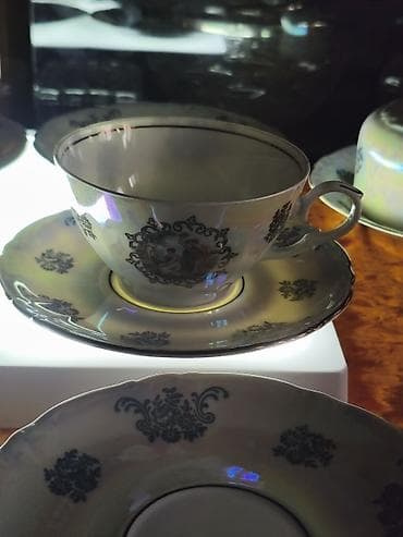 гарнитур для девочек: Это фарфоровый столовый сервиз «Мадонна» производства Kahla (ГДР) — 8