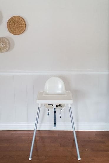 Высокий детский стульчик для кормления - Компактная конструкция