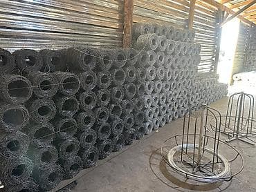 Колючая проволока в бухтах - Тип: двухжильная стальная колючая