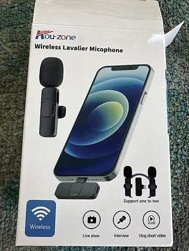 модуль блютуз: Беспроводной петличный микрофон Kou-zone для смартфонов Петличка typc — 3