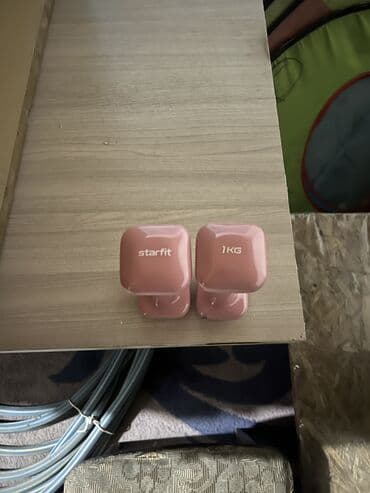 набор гантелей 50 кг в чемодане со сборной штангой: Продаю гантели по 1 кг — 2