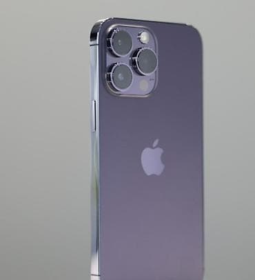 IPhone 14 Pro, Б/у, 128 ГБ, Deep Purple, Чехол, 89 % at lalafo.kg IPhone 14 Pro, Б/у, 128 ГБ, Deep Purple, Чехол, 89 %