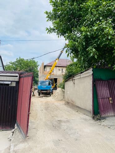 прайс лист на строительные работы бишкек 2025: Кран като 5 тонна 
Услуга кран — 2