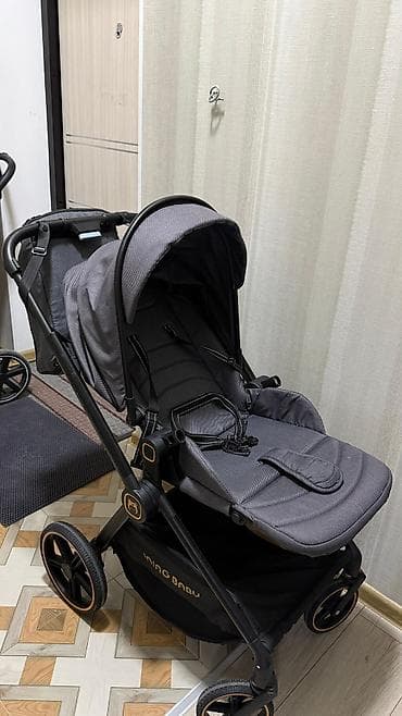 easy walker: Коляска, Другой бренд, цвет - Черный, Б/у, Самовывоз — 9