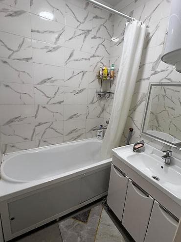 5: 2 комнаты, 68 м², Кок-Жар мкр 106 серия улучшенная, 9 этаж, Свежий ремонт — 10