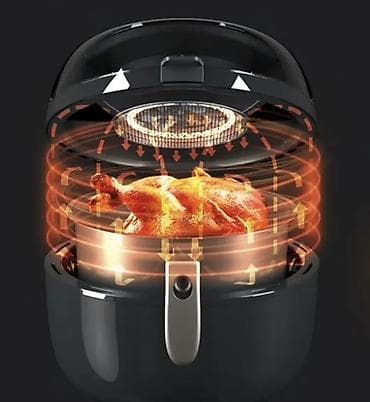m2 max: Аэрогриль-фритюрница с горячим воздухом Tabassum Plus PL-8000, 8 л - — 7