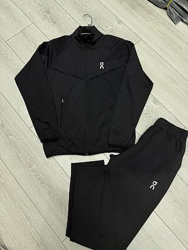 костюм для фитнеса: Мужской спортивный костюм On (куртка + брюки) - Легкий и эластичный — 6