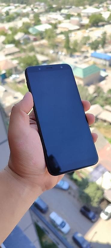 redmi note 7: Samsung Galaxy J6, Б/у, 32 ГБ, цвет - Черный, 2 SIM — 1