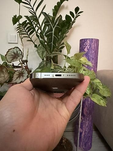 iphone 11mini: IPhone 12 Pro, Б/у, 256 ГБ, Графит, Кабель, 75 % — 3