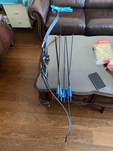 продаю связи с переездом: Рекурсивный Лук 35lbs Короткая база, хлесткий выстрел. +6 стрел — 8