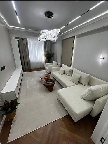 асанбай район: 4 комнаты, 108 м², Асанбай мкр Элитка, 10 этаж, Дизайнерский ремонт — 1