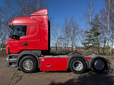 машина грузовая: Тягач, Scania, Тентованный — 6