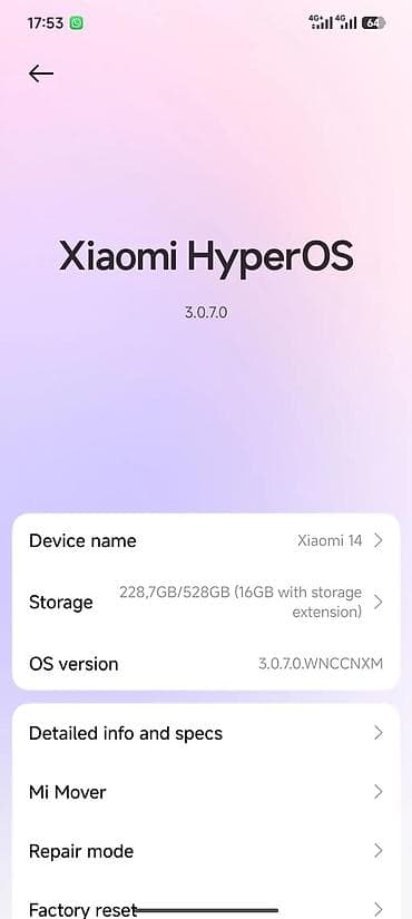 Xiaomi, 14, Б/у, 512 ГБ, цвет - Серый, 2 SIM