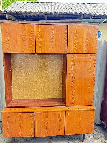 Дом и сад: Стенка-шкаф, Тип стенки-шкафа: Модульная, Для зала, Особенности: С отделением под телевизор — 2