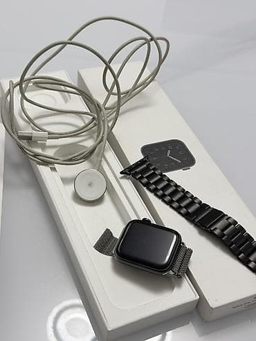apple ultra 3: ⌚ Apple Watch SE | 44 мм | Black 🖤 Хорошее состояние Продаю Apple — 8