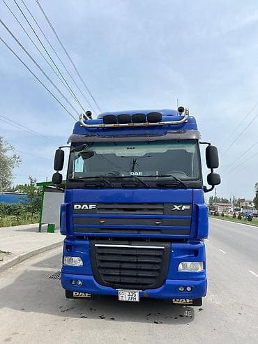 прицепт: Тягач, DAF, 2013 г., Тентованный — 6