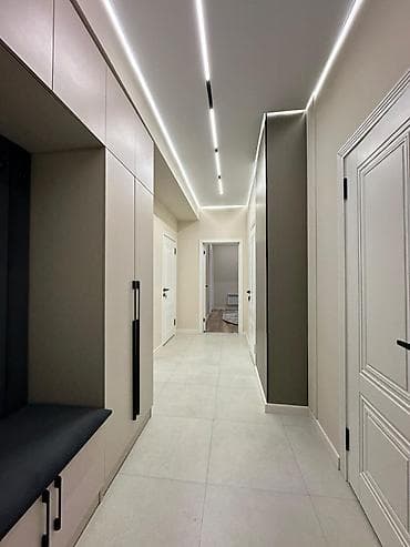 2 бөлмө, 64 м², Элитка, 10 кабат, Евроремонт