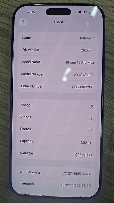 iphone 17 китайский: IPhone 16 Pro Max, 1 ТБ, цвет черный (темный) Характеристики и — 2