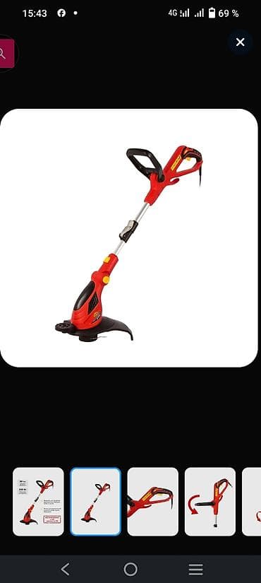 электрический триммер: Триммер, мотокоса, Новый, Электрический, Самовывоз — 1