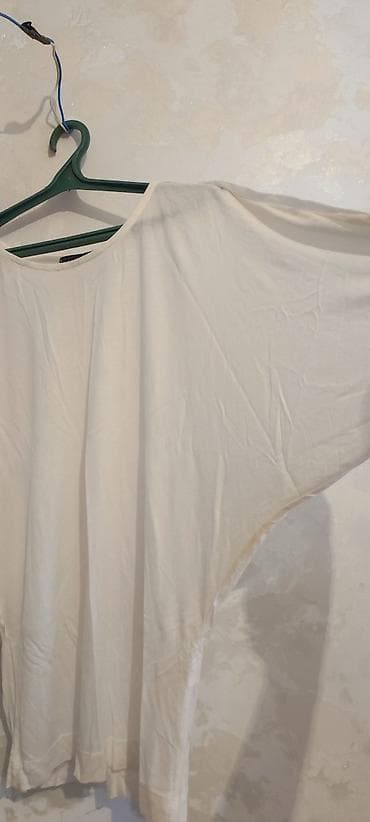 casio a168: Белая,новая кофточка кокетка🔥, фасон летучая мышь, производство — 3