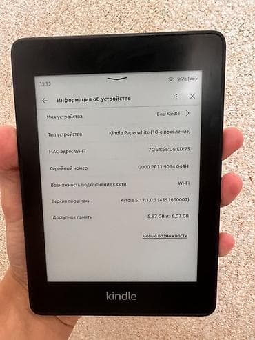6: Amazon Kindle Paperwhite (10-е поколение) 8GB Продаю оригинальную — 3