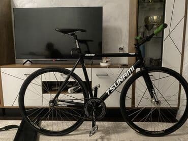 Шоссейный велосипед, Tsunami, Рама L (172 - 185 см), Б/у