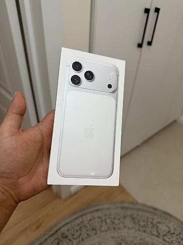 IPhone 17 Pro Max, Новый, 256 ГБ, Серебристый, Коробка, 100 %