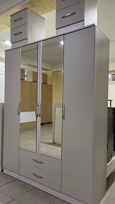 самые дешевые спальные гарнитуры с матрасом в комплекте: Спальный гарнитур, Новый, Двуспальная кровать, Комод, С матрасом, МДФ, Бесплатная доставка — 1