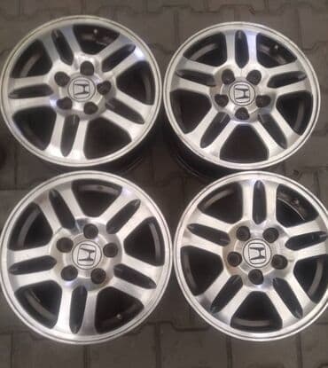 Диски R 15 Honda, Комплект, отверстий - 5, Б/у at lalafo.kg Диски R 15 Honda, Комплект, отверстий - 5, Б/у