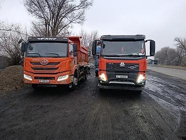 Услуги самосвалов для строительных и дорожных работ. - Доставка и