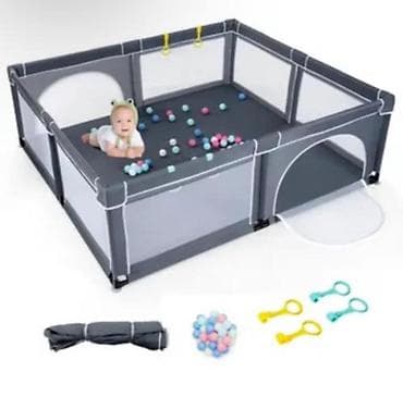 бегони: Детский игровой бассейн/манеж Baby Game Pool - Формат: складной — 9