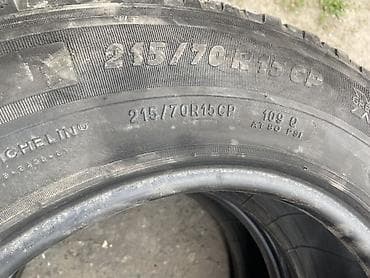 r13 17570: Шины 215 / 70 / R 15, Лето, Пара, Легкий коммерческий транспорт (C/LT), Michelin — 4