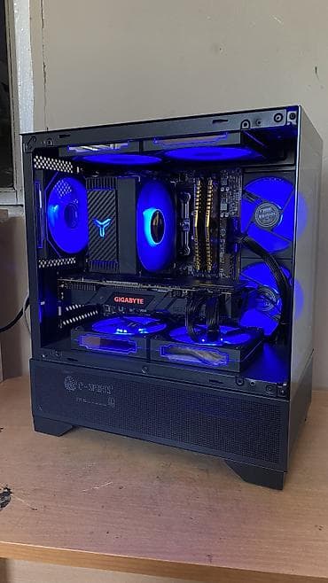 Компьютер, ядер - 6, ОЗУ 16 ГБ, Игровой, Б/у, AMD Ryzen 5, NVIDIA GeForce RTX 2070, SSD
