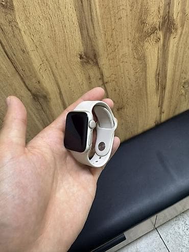 купить чехол pitaka: Apple Watch SE 2, корпус алюминий цвета Starlight/серебристый, ремешок — 4