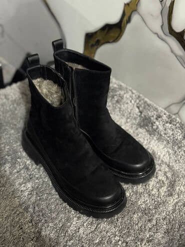сапоги зимние женские натуральная кожа натуральный мех распродажа: Женские зимние сапоги в идеальном состоянии, один выход (не подошел — 3