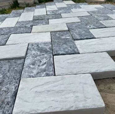 реалии: Тротуардык плитка, Башка модель, Бетондон, Короо учун, Жаңы — 2