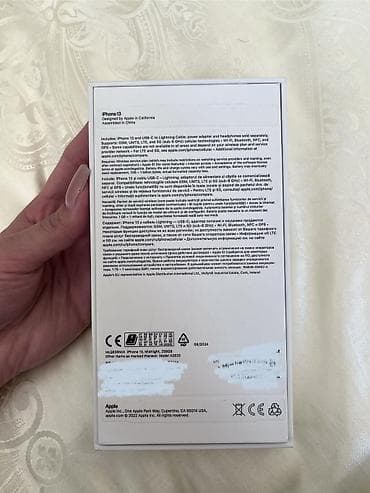 копия айфон 13: IPhone 13, Б/у, 256 ГБ, Midnight, Коробка — 2