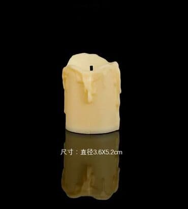 тон май сатылат: Набор LED-свечей-таблеток с эффектом “плавленного” воска - — 3