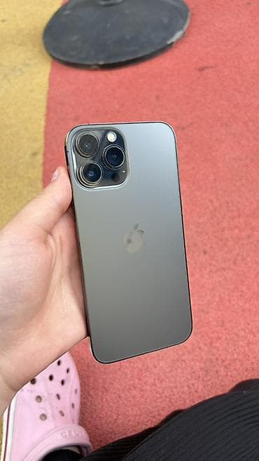 iphone 5 neverlock: IPhone 13 Pro, Б/у, 128 ГБ, Графит, Защитное стекло, Чехол, 77 % — 1