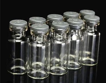 парфюм оригинал: Стеклянные флаконы-виалы с серыми герметичными крышками всегда куплю — 1