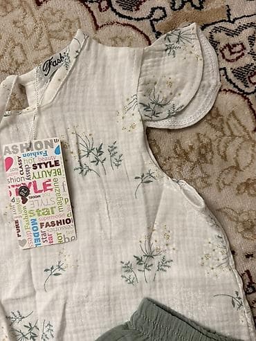 летние одежды: Комплект, цвет - Белый — 2