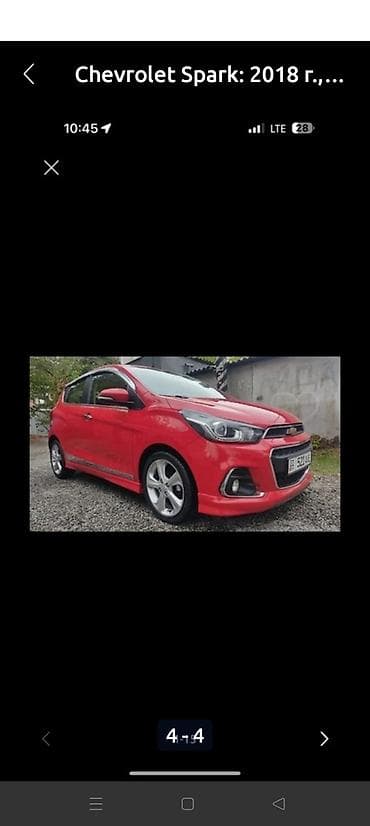 Продажа авто: Chevrolet Spark: 2017 г., 1 л, Вариатор, Бензин, Хэтчбэк — 7
