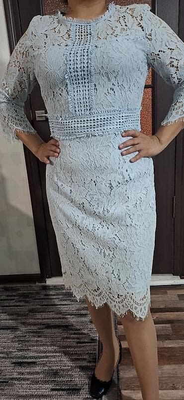 алкак айнек: Кече көйнөгү, Классикалык, Кыска модель, Жеңдери менен, L — 7