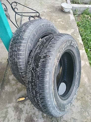 шины донголок: Шины 215 / 70 / R 16, Б/у, Корея, Dunlop — 2