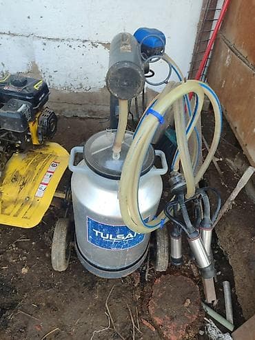жорго сатам: Доильный аппарат TULSAN на тележке - Переносной вакуумный доильный — 1