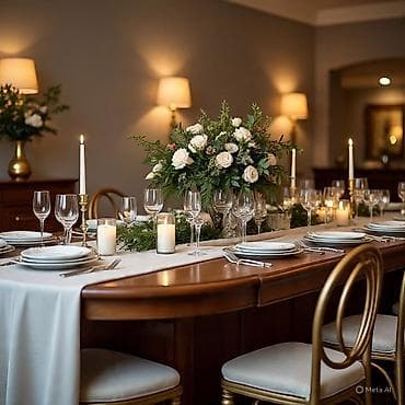 Набор мебели для столовой/гостиной из массива дерева 12 стульев, всё