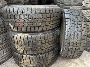 бу шины бишкек: Шины 215 / 55 / R 17, Зима, Б/у, Комплект, Легковые, Япония, Dunlop — 1